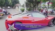 Diajari Nyetir Mobil Sport, Jantung Maia Estianty Mau Copot