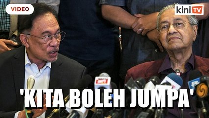 'Boleh jumpa, bincang' - Anwar tiada masalah jumpa Dr M