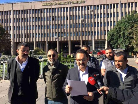 Başkent'te avukatlardan TTB Başkanı Fincancı'ya tepki