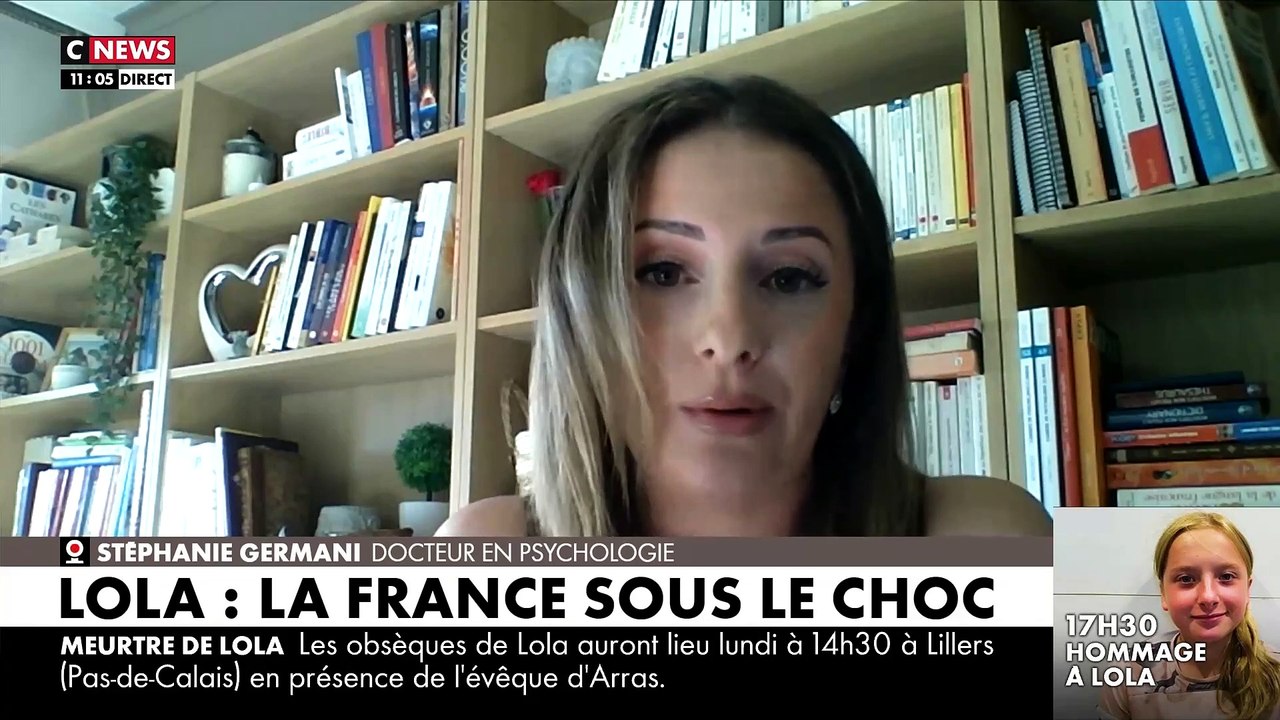 Meurtre de Lola: Stéphanie Germani, docteur en psychologie, évoque le profil psychologique de la meurtrière présumée dans « Morandini Live » sur CNews