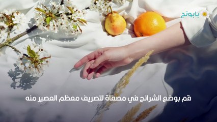 فوائد واستخدامات البرتقال المجفف