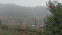 Kastamonu gündem haberleri... KASTAMONU'nun Bozkurt ilçesine mevsimin ilk karı yağdı