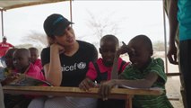 Unıcef İyi Niyet Elçisi, Kenya'da Kuraklıktan Etkilenen Çocukları Ziyaret Etti