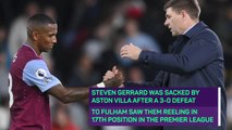 Steven Gerrard sacked by Villa