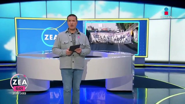 Habitantes de Ecatepec bloquean la México-Pachuca; exigen suministro de agua potable