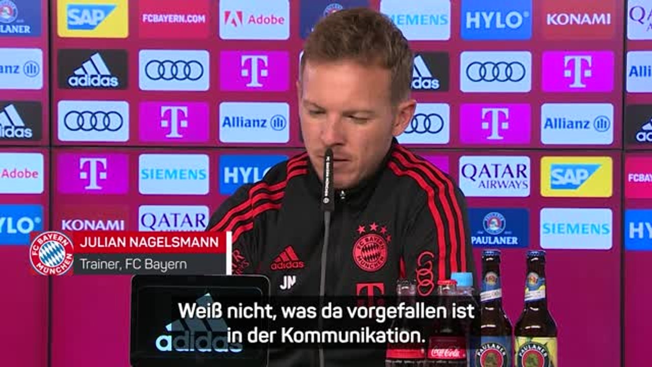 CR7-Eklat? Nagelsmann: „Vielleicht war ihm kalt“