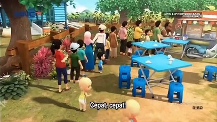 Tiru Aksi Upin Ipin & Ultraman ribut mau es Kepal uncle muthu _ upin ipin Terbaru