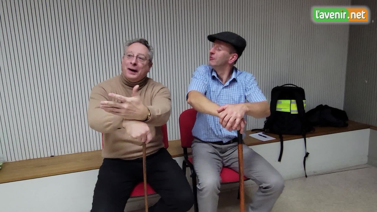 Les chansonniers du Cabaret wallon tournaisien répètent leur Grand Cabaret dans leurs nouveaux locaux