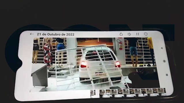 Câmeras registram ação de gangue da marcha ré , detidos em Cascavel