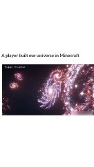 This player built our universe in Minecraft