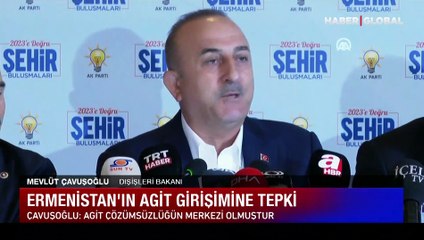 Çavuşoğlu'ndan Ermenistan'a AGİT tepkisi: Böyle oldu bittiler olmaz