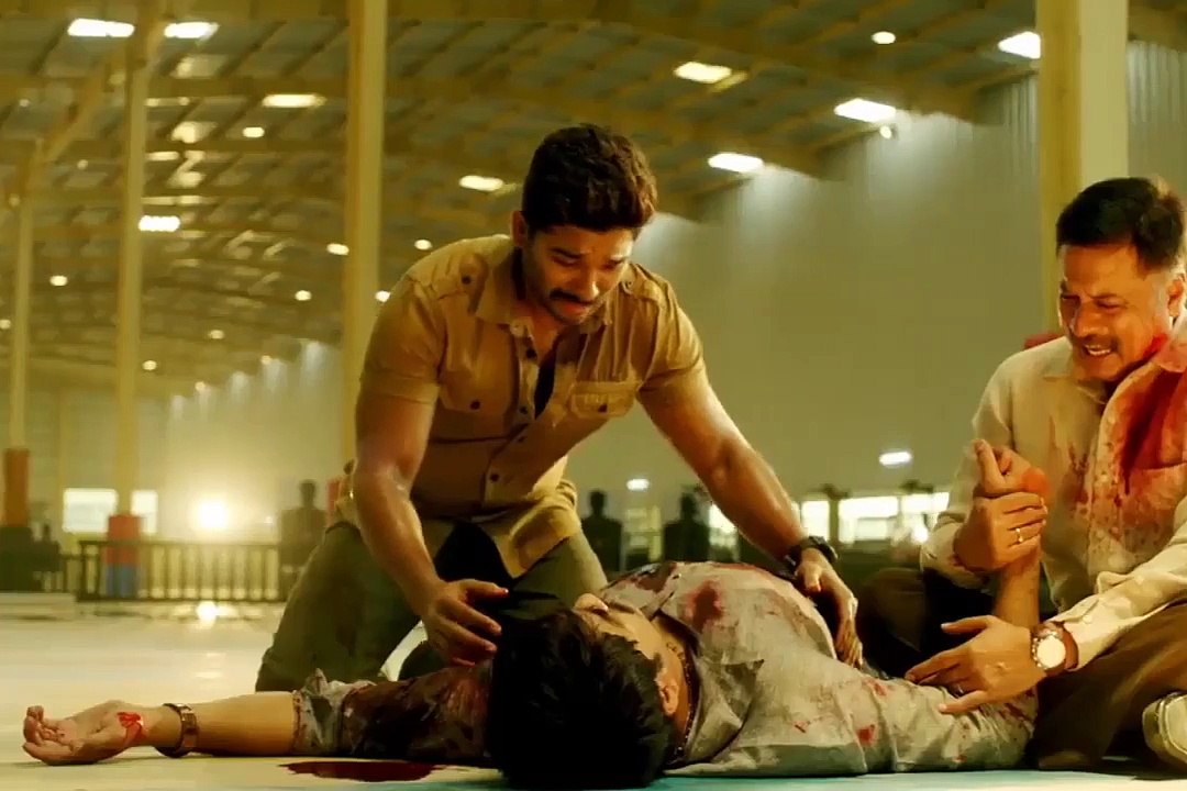 Allu Arjun super hitt scane