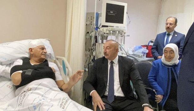 Bursa gündem haberi | İlham Aliyev, Binali Yıldırım'a geçmiş olsun ziyaretinde bulundu