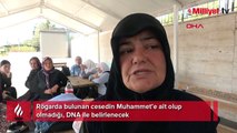 Rögarda bulunan cesedin Muhammet’e ait olup olmadığı, DNA ile belirlenecek