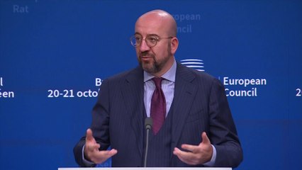 مؤتمر صحفي في ختام قمة الاتحاد الأوروبي في بروكسل