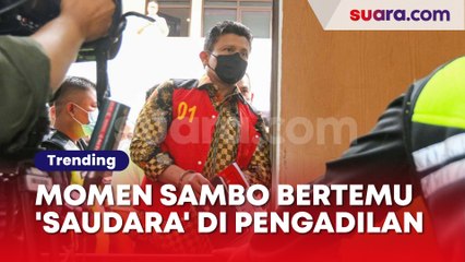 Reuni Sambo Dengan Kawan Lama Jelang Sidang PN Jaksel