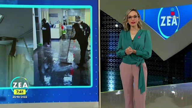 Hospital recién inaugurado en Pachuca sufre desperfectos por inundaciones