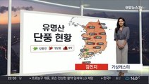 [생활날씨] 주말 서쪽 미세먼지…짙은 안개·큰 일교차 유의