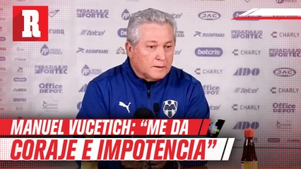 Vucetich con pocas palabras tras la derrota 5-2