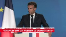 Emmanuel Macron : «Je suis tout à fait prêt à travailler avec la présidente du conseil italien Georgia Meloni»