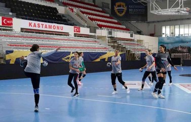 Kastamonu haberleri | EHF Şampiyonlar Ligi'nde ilk galibiyetini alan Kastamonu Belediyediyespor, Esbjerg maçı hazırlıklarını sürdürüyor