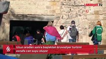 Kruvaziyer turizmi Sinop esnafına can suyu oluyor