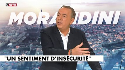 Jean Messiha jette un froid ce matin sur le plateau de "Morandini Live" en provoquant un (très) long silence lors d'un débat sur le "sentiment" d'insécurité en France