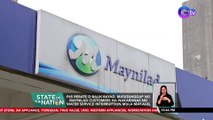 P65 rebate o balik-bayad, matatanggap ng Maynilad customers na nakaranas ng water service interruption mula May-Aug. | SONA