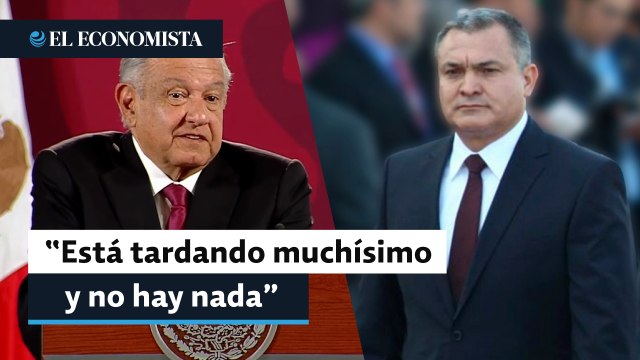 AMLO: Juicio contra García Luna en EU “está tardando muchísimo”