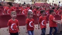 1200 çocuk Cumhuriyet Bayramı için şarkı söyledi