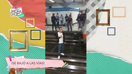 ¡Sujeto se baja a las vías del metro! - Almohadazo Casero