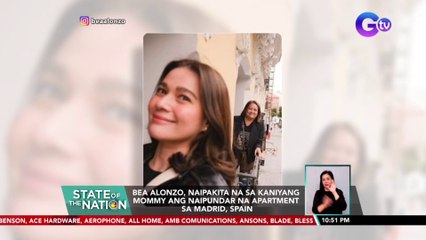 Bea Alonzo, naipakita na sa kaniyang mommy ang naipundar na apartment sa Madrid, Spain | SONA