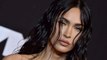 Megan Fox Paired Her New Copper Hair With a Sky-High Slit Dress for Date Night