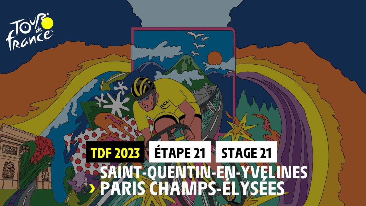 Etape 21 / Stage 21 -  Saint-Quentin-En-Yvelines - Paris Champs-Elysées - #TDF23