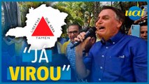 Em Teófilo Otoni, Bolsonaro diz: 'Minas já virou'
