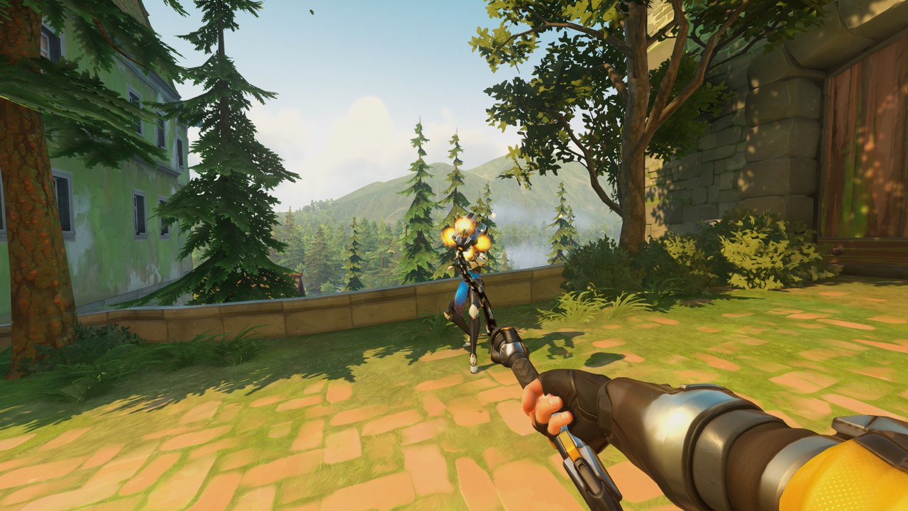 Disparo Açoitador de Brigitte em Overwatch 2 | Vídeo: Blizzard/Divulgação