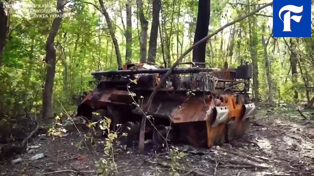 Ukrainian military seizes Russian 'Z tanks' and military vehicles