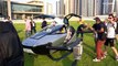 L'auto volante XPeng nei cieli di Dubai