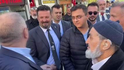 Esnaf ziyaretinde destek isteyen Ümit Özdağ'a vatandaştan sert tepki: "Ucubesiniz, ben ucubelere destek vermem"