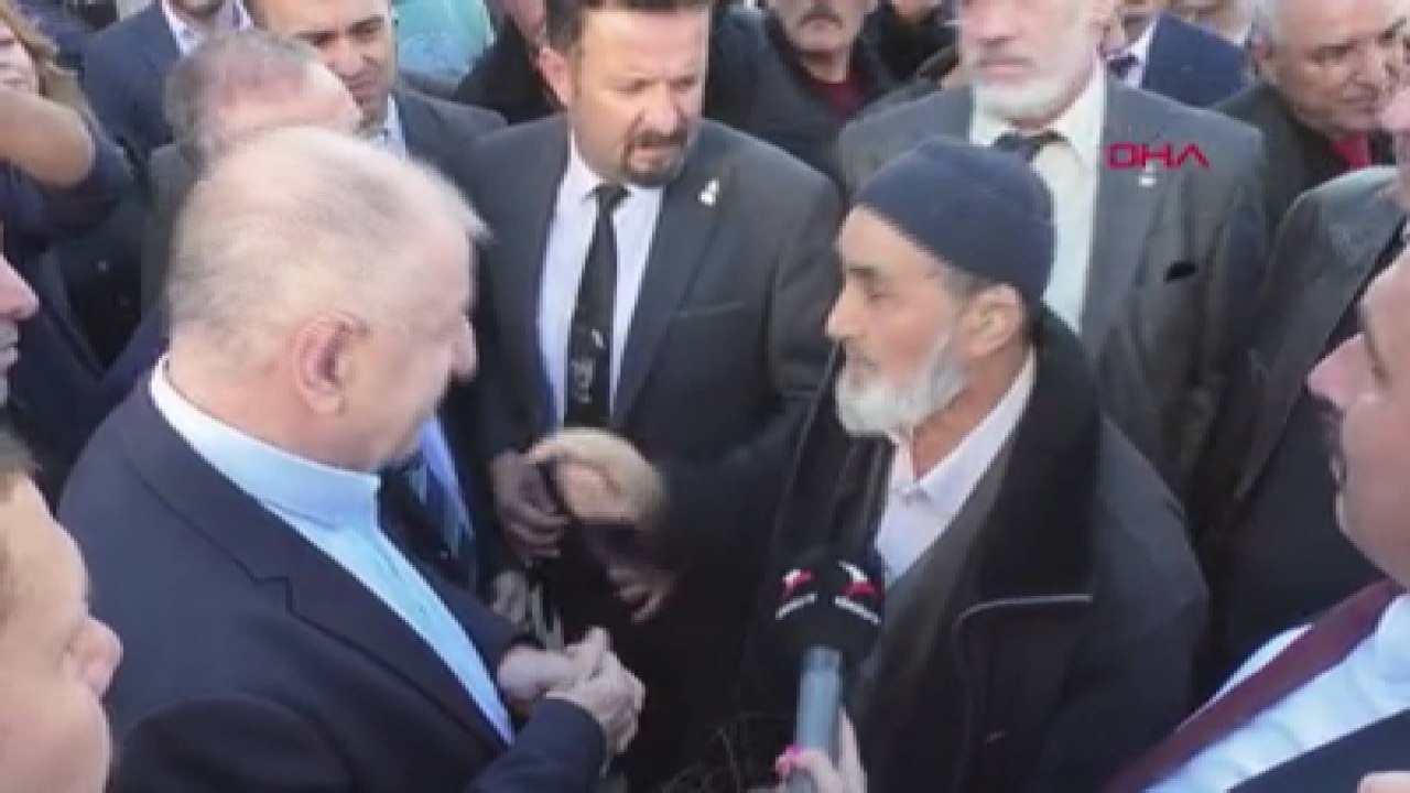 Ümit Özdağ, kendisine 'ucube' diyen vatandaşla tartıştı 