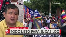 Concejal convoca al cabildo de afines al MAS