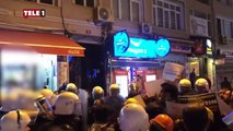Kadıköy'deki Bartın protestosuna polis müdahalesi! Gözaltılar var