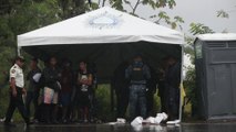 Migrantes venezolanos chocan con el embudo migratorio en Guatemala en su camino a EE.UU.