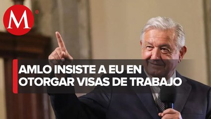"Vamos ir solicitando que se entreguen más visas", dice AMLO sobre venezolanos