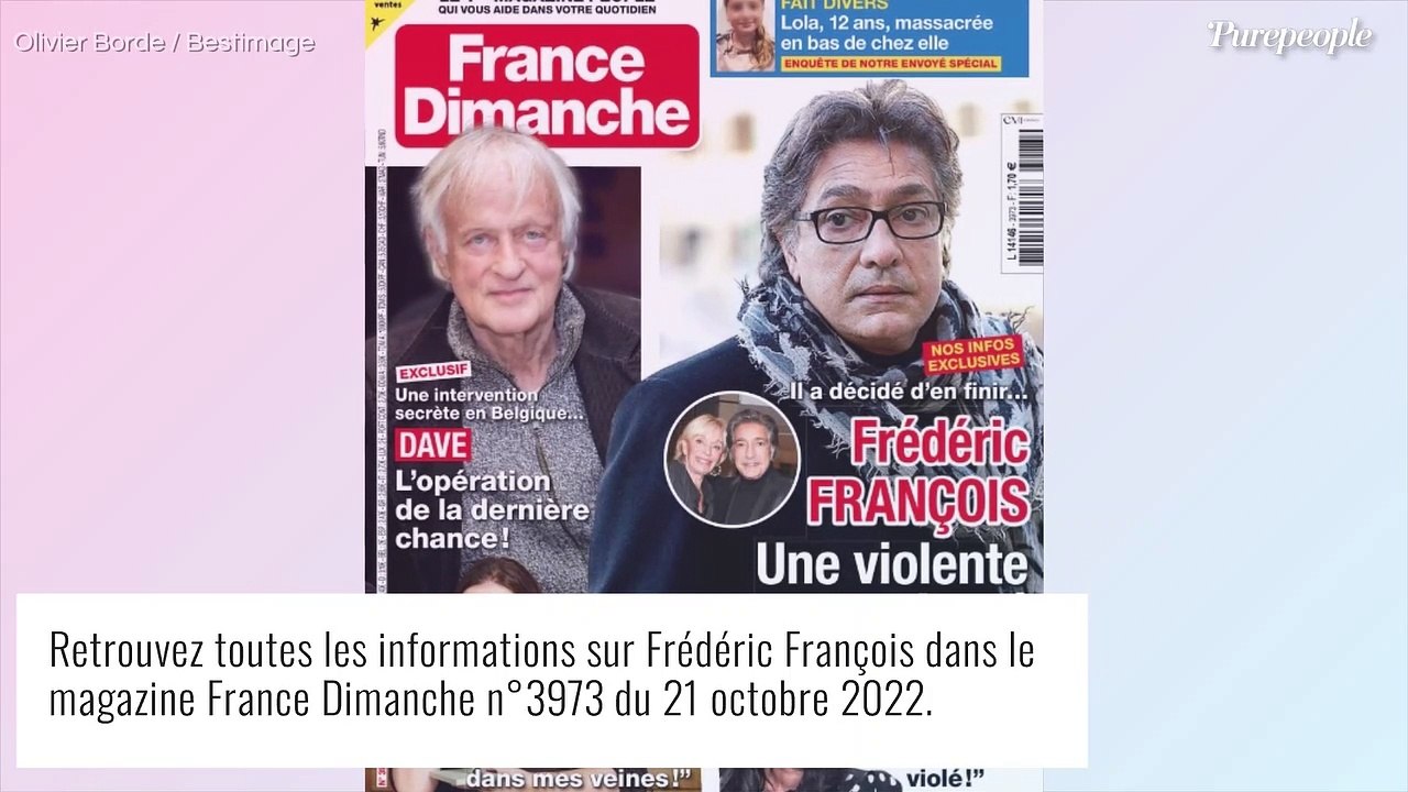 Frédéric François vire 15 personnes de son entourage professionnel, son fils mis à mal par une sombre affaire