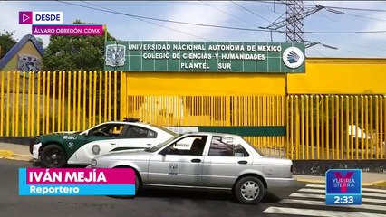 Denuncian la presunta violación de una alumna en el CCH Sur