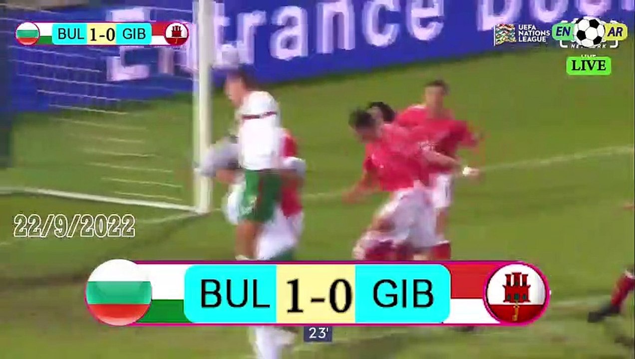 Israel 2-2 Iceland  أيسلندا2-2أسرائيل   - - UEFA Nations League2022  دوري الأمم الأوروبية 2/6/2022