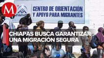 Realizan práctica operativa migrante en Chiapas