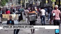 Informe desde Nueva York: ONU aprueba imponer sanciones contra grupos armados en Haití