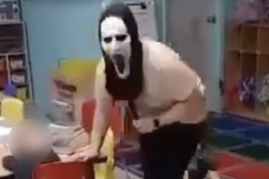 Daycare Workers Arrested After Video Allegedly Shows Them Scaring Kids with Mask from 'Scream'